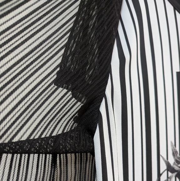 Lavena Dress with attached black cover up - Picture 3 of 5